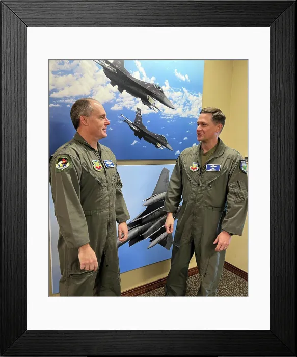 Framed Print : U.S. Air Force Maj. Gen. David Lyons Framed Print : U.S. Air Force Maj. Gen. David Lyons