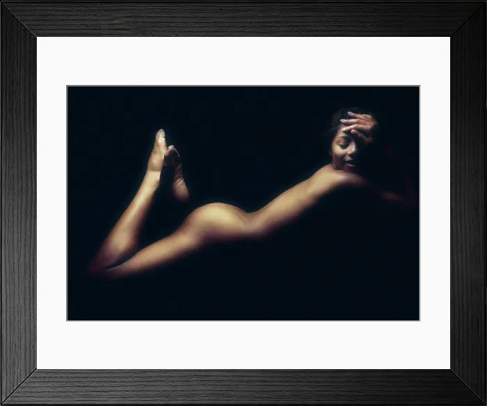 Framed Print : Female nude Framed Print : Female nude