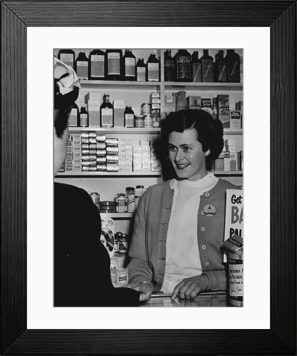 Framed Print : Easy Medicine To Take: Pretty twenty three years old Val