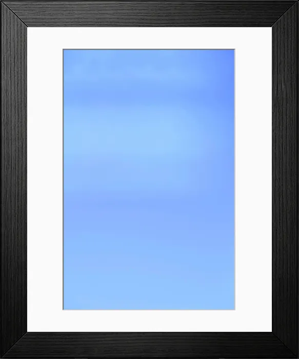 Framed Print : Blue homogeneous background