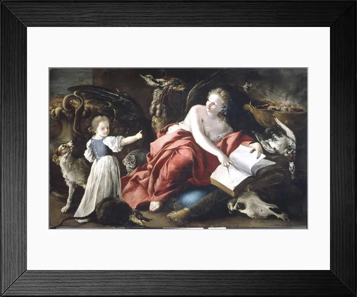 Framed Print : An Allegory 1710-20 Domenico Guidobono Italian The fantastical subject of this painting has eluded scholars Framed Print : An Allegory 1710-20 Domenico Guidobono Italian The fantastical subject of this painting has eluded scholars