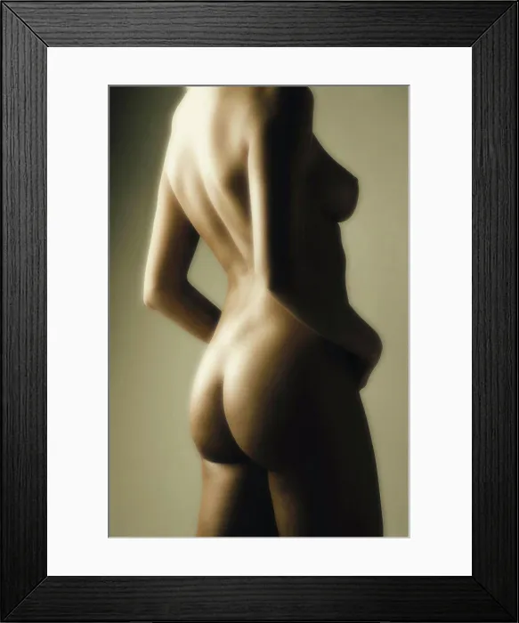 Framed Print : Female nude Framed Print : Female nude