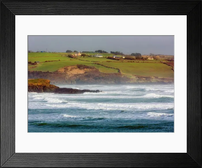 Framed Print : Near Clonakilty, County Cork, West Cork, Republic of Ireland, Eire, Coastal scenery Framed Print : Near Clonakilty, County Cork, West Cork, Republic of Ireland, Eire, Coastal scenery