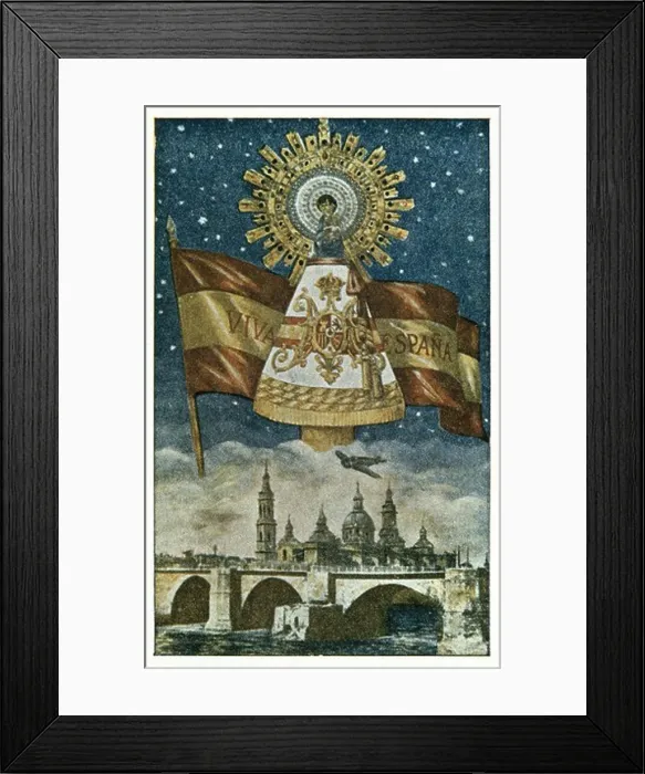 Framed Print : Spanish Civil War. Viva Espa-a Framed Print : Spanish Civil War. Viva Espa-a