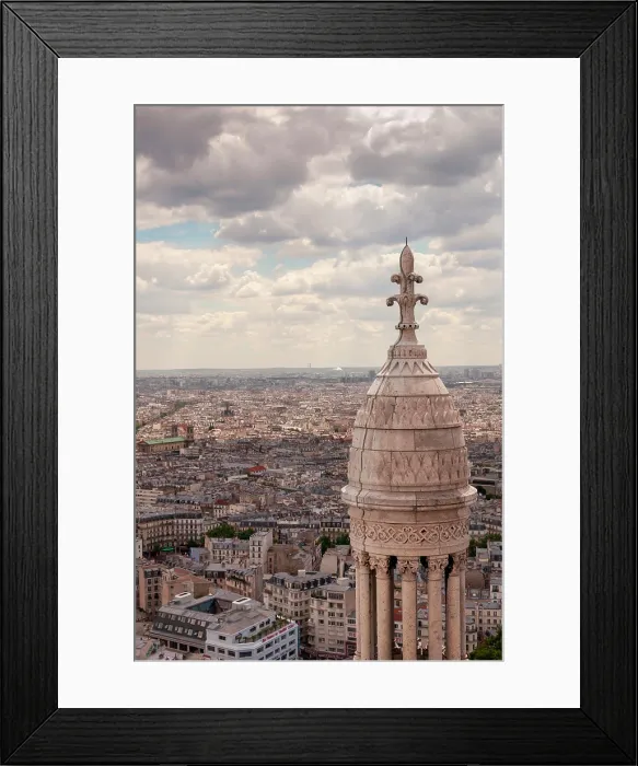 Framed Print : View of Paris from the Sacre Coeur Framed Print : View of Paris from the Sacre Coeur