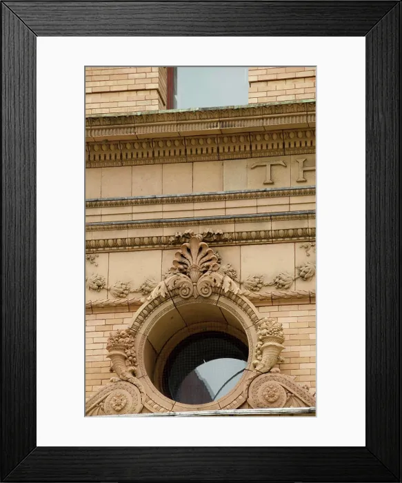 Framed Print : New York, Buffalo. Historic Dun Building
