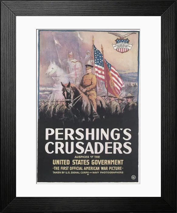 Framed Print : Pershing's Crusaders
