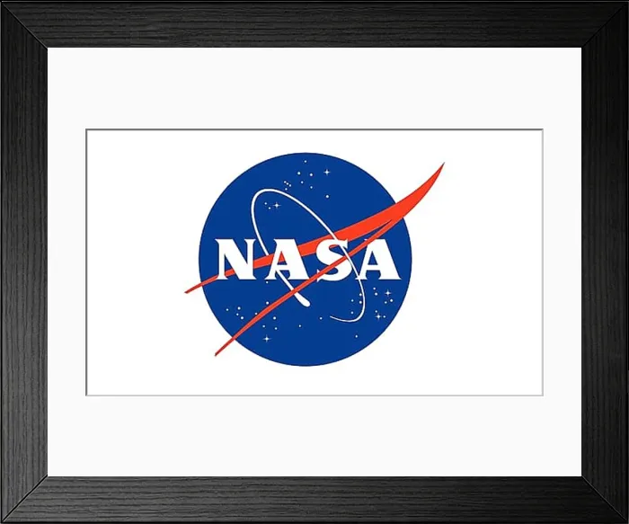 Framed Print : Logo NASA, Logo Framed Print : Logo NASA, Logo