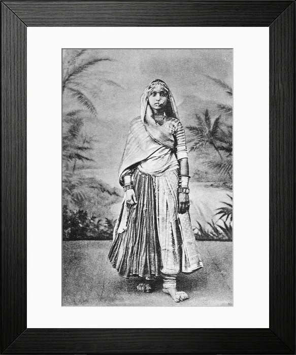 Framed Print : old vintage photo of Marwari Woman Rajasthan India Copyright: xAjayxGoyal / DinodiaxPhotox Framed Print : old vintage photo of Marwari Woman Rajasthan India Copyright: xAjayxGoyal / DinodiaxPhotox