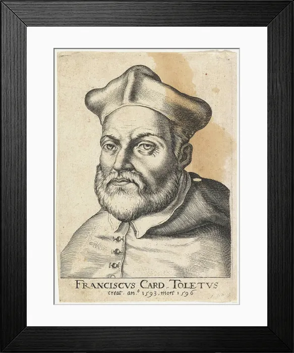 Framed Print : Portrait of the Spanish Cardinal Francisco de Toledo; Franciscvs Card. Toletvs; Portraits of cardinals Framed Print : Portrait of the Spanish Cardinal Francisco de Toledo; Franciscvs Card. Toletvs; Portraits of cardinals