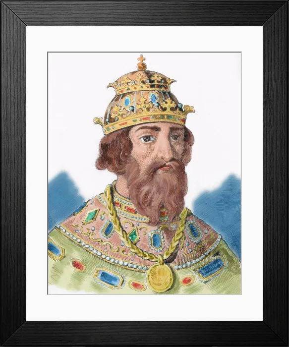 Framed Print : Ivan IV Vasilyevich (1530-1584) Framed Print : Ivan IV Vasilyevich (1530-1584)