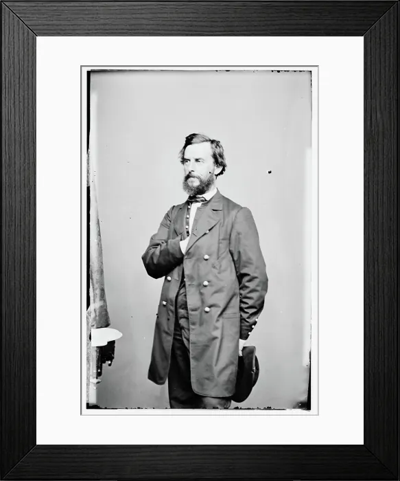 Framed Print : General Rufus King of Wisc.. Civil war photographs, 1861-1865. United States, History, Civil War, 1861-1865 Framed Print : General Rufus King of Wisc.. Civil war photographs, 1861-1865. United States, History, Civil War, 1861-1865