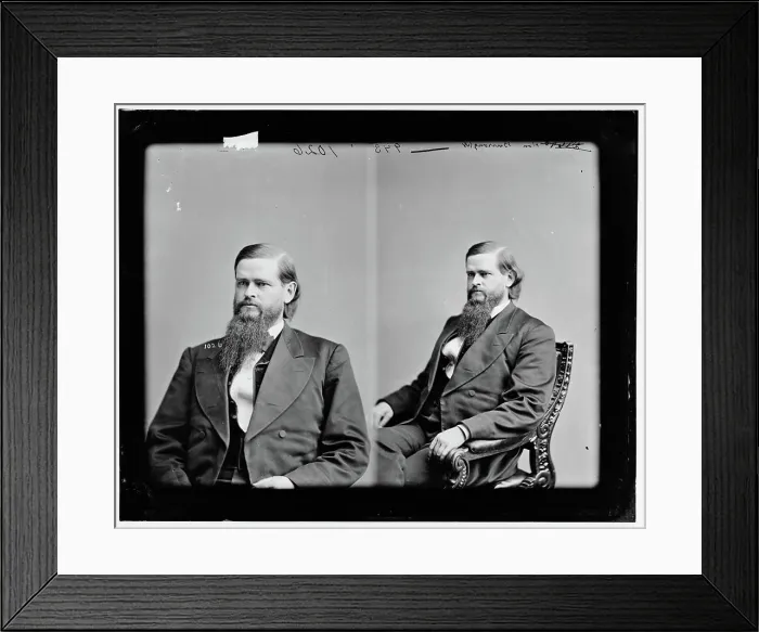 Framed Print : Burrows, Hon. Julius Caesar of Mich Framed Print : Burrows, Hon. Julius Caesar of Mich