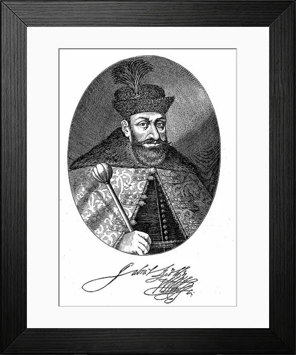 Framed Print : Gabriel Bethlen of Iktar, c. 1580 Framed Print : Gabriel Bethlen of Iktar, c. 1580