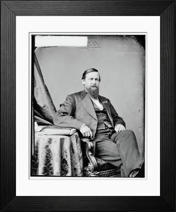 Framed Print : Hon. Mark Dunnell of Minn Framed Print : Hon. Mark Dunnell of Minn
