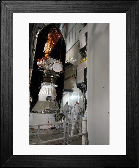 Framed Print : CAPE CANAVERAL, Fla. - On Launch Pad 17-B at Cape Canaveral Air Force Station in Florida Framed Print : CAPE CANAVERAL, Fla. - On Launch Pad 17-B at Cape Canaveral Air Force Station in Florida