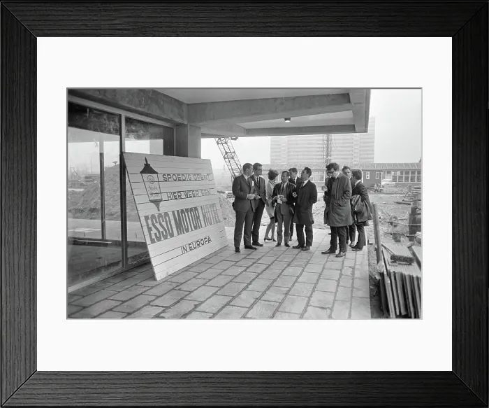 Framed Print : Anefo photo collection. Assignment Esso Motor Hotel. November 23, 1968 Framed Print : Anefo photo collection. Assignment Esso Motor Hotel. November 23, 1968