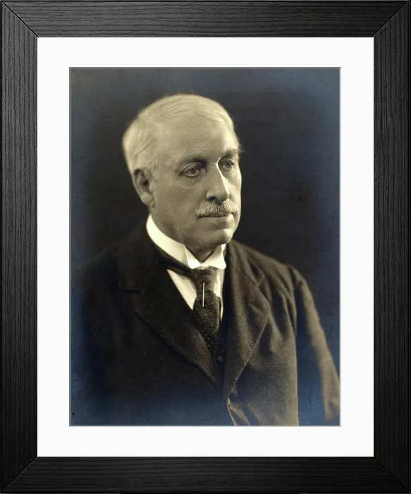 Framed Print : Albert Wilson. Photograph by Bassano Ltd