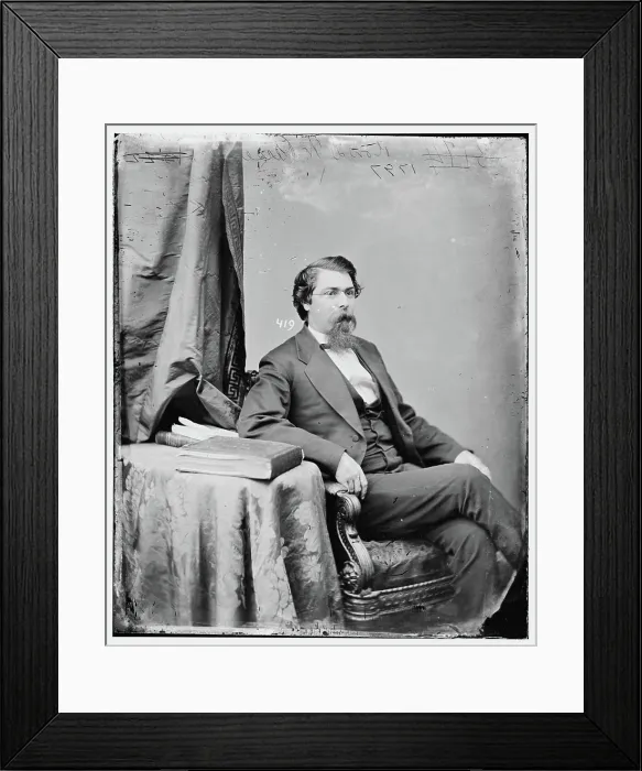 Framed Print : Hon. L.W. Perce Framed Print : Hon. L.W. Perce