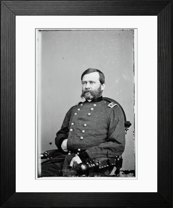 Framed Print : Gen. Wm. B. Franklin Framed Print : Gen. Wm. B. Franklin