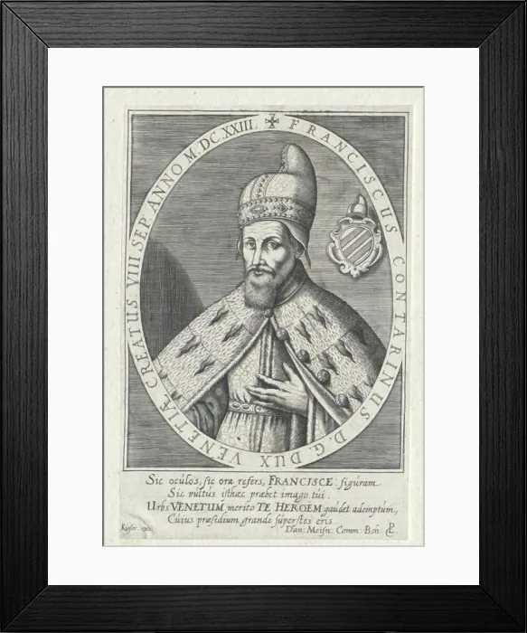 Framed Print : Contarini, Francesco Publisher: Kieser, Eberharddatierung: 1620 / 1630 Framed Print : Contarini, Francesco Publisher: Kieser, Eberharddatierung: 1620 / 1630