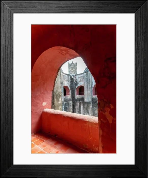 Framed Print : Convent of San Bernardino of Sienna, Valladolid, Yucatan, Mexico Framed Print : Convent of San Bernardino of Sienna, Valladolid, Yucatan, Mexico