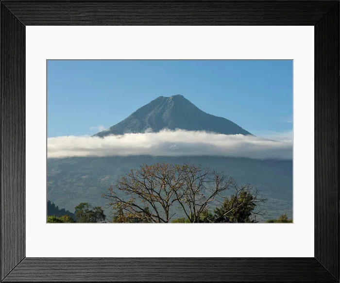 Framed Print : Guatemala, Highlands, Antigua, View Of Aqua Volcano Framed Print : Guatemala, Highlands, Antigua, View Of Aqua Volcano