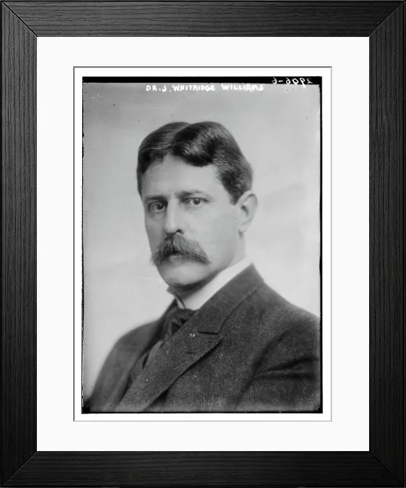Framed Print : Dr. J. Whitridge Williams