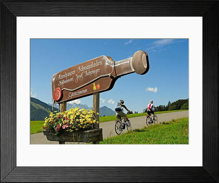 Framed Print : Sign of Altenhauser Schnapsladen liquor store Framed Print : Sign of Altenhauser Schnapsladen liquor store