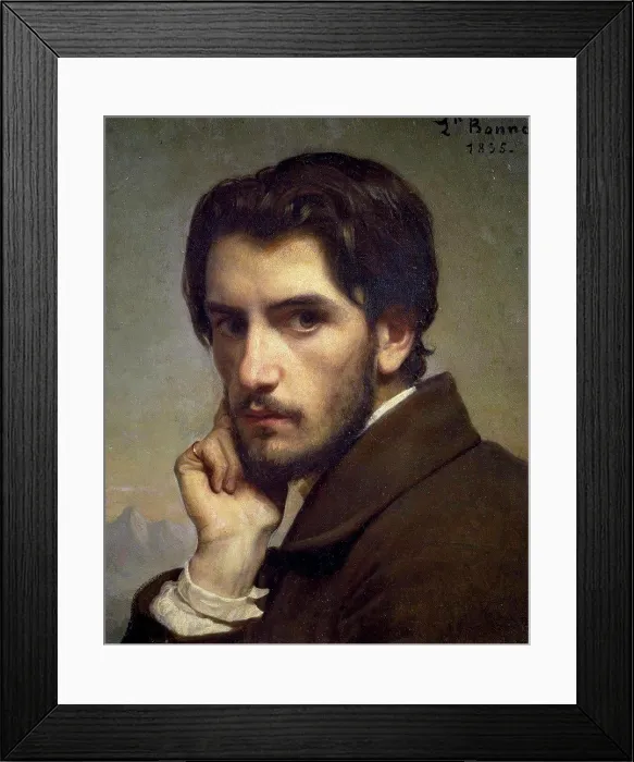 Framed Print : Self-Portrait 1855 Lon Joseph Florentin Bonnat (1833-1922 / French) Framed Print : Self-Portrait 1855 Lon Joseph Florentin Bonnat (1833-1922 / French)