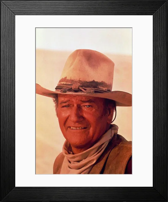Framed Print : John Wayne Framed Print : John Wayne