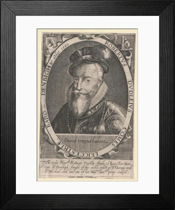 Framed Print : Dudley, 1. Earl of Leicester, Robert Framed Print : Dudley, 1. Earl of Leicester, Robert