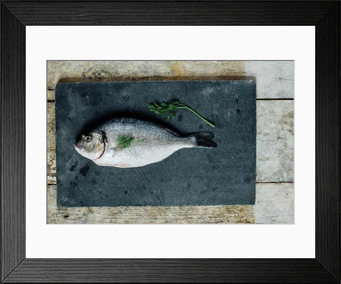 Framed Print : Whole sea bream Framed Print : Whole sea bream