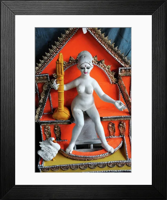 Framed Print : Devi saraswati goddess of learning Copyright: xDebasishxBanerjee / DinodiaxPhotox Framed Print : Devi saraswati goddess of learning Copyright: xDebasishxBanerjee / DinodiaxPhotox