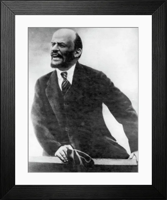 Framed Print : Nikolai Lenin Bolshevist Leader Founder Ussr Russian Revolution Russian Revolutionary Vladimir Ilich 1870 - 1927 Framed Print : Nikolai Lenin Bolshevist Leader Founder Ussr Russian Revolution Russian Revolutionary Vladimir Ilich 1870 - 1927
