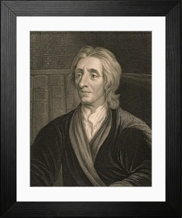 Framed Print : John Locke (1632-1704) English Philosopher Stock Montage, Inc Framed Print : John Locke (1632-1704) English Philosopher Stock Montage, Inc