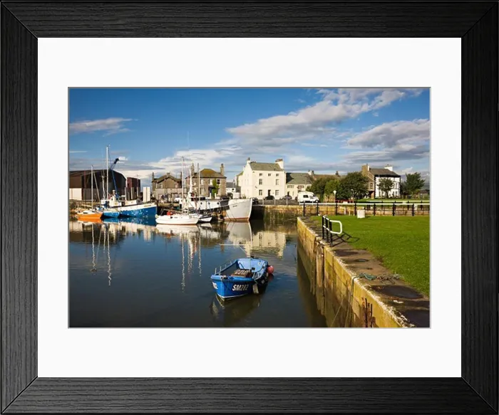 Framed Print : Glasson Dock on the River Lune, Morecambe Bay, Lancashire, England Framed Print : Glasson Dock on the River Lune, Morecambe Bay, Lancashire, England
