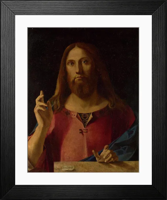 Framed Print : Jesus Christ by Diana Benedetto