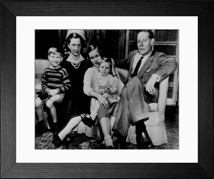 Framed Print : New Envoy To Russia With Family -- Charles E