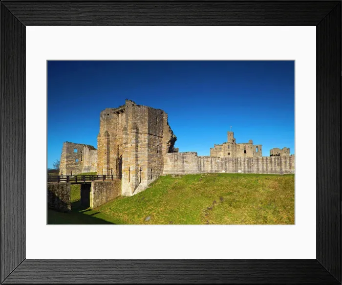 Framed Print : England, Northumberland, Warkworth