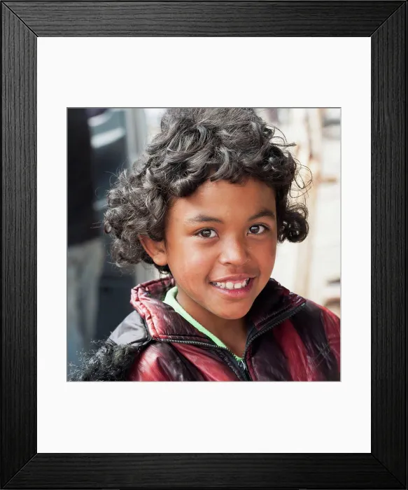 Framed Print : Portrait Of A Boy, Guatemala City Guatemala Framed Print : Portrait Of A Boy, Guatemala City Guatemala