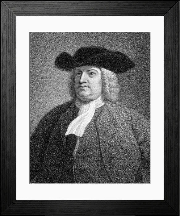Framed Print : William Penn (1644-1718) American Colonist Framed Print : William Penn (1644-1718) American Colonist