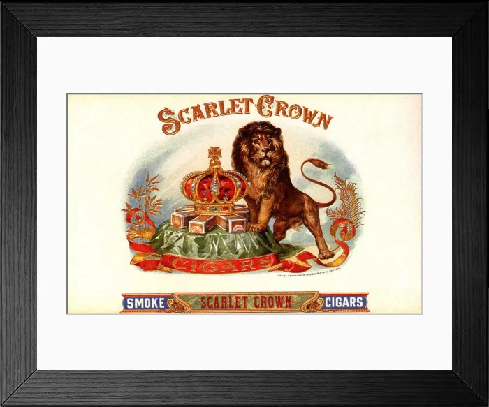 Framed Print : Scarlet Crown Framed Print : Scarlet Crown