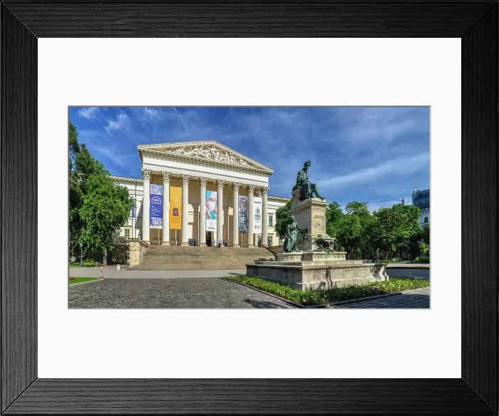 Framed Print : Hungarian National Museum in Budapest Budapest