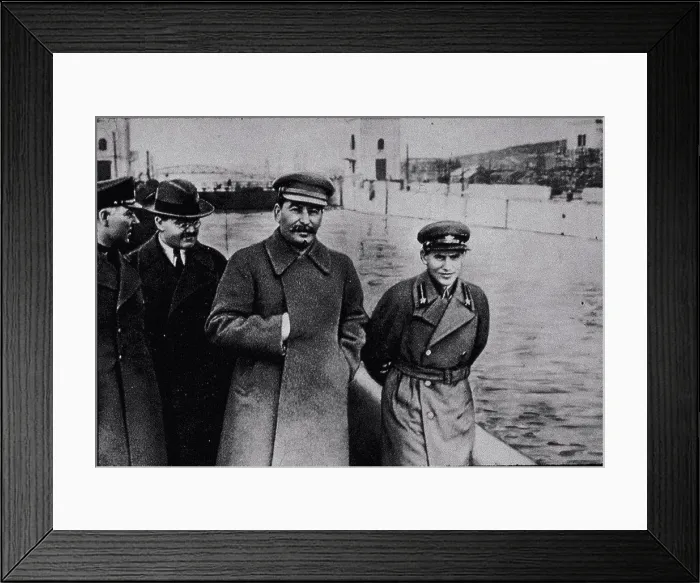 Framed Print : Nikolai Yezhov with Stalin Framed Print : Nikolai Yezhov with Stalin