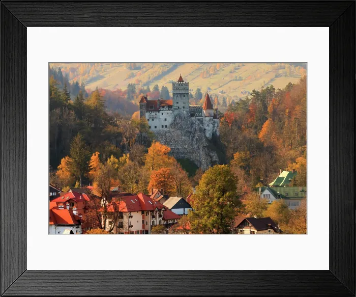 Framed Print : Transylvania, Romania, 13th century Castle Bran Framed Print : Transylvania, Romania, 13th century Castle Bran
