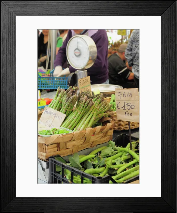Framed Print : Italy, Lazio, Rome, Centro Storico, Campo dei Fiori, market, fruit & vegetable stalls Framed Print : Italy, Lazio, Rome, Centro Storico, Campo dei Fiori, market, fruit & vegetable stalls