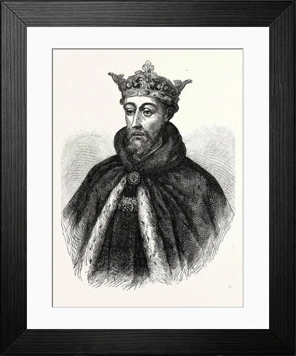 Framed Print : JOHN OF GAUNT, DUKE OF LANCASTER Framed Print : JOHN OF GAUNT, DUKE OF LANCASTER