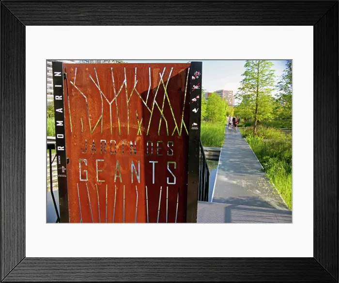 Framed Print : Europe, France, Lille. The Garden of Giants, Lille Framed Print : Europe, France, Lille. The Garden of Giants, Lille