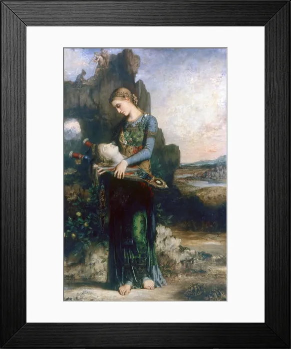 Framed Print : Orpheus, 1865. Artist: Gustave Moreau Framed Print : Orpheus, 1865. Artist: Gustave Moreau